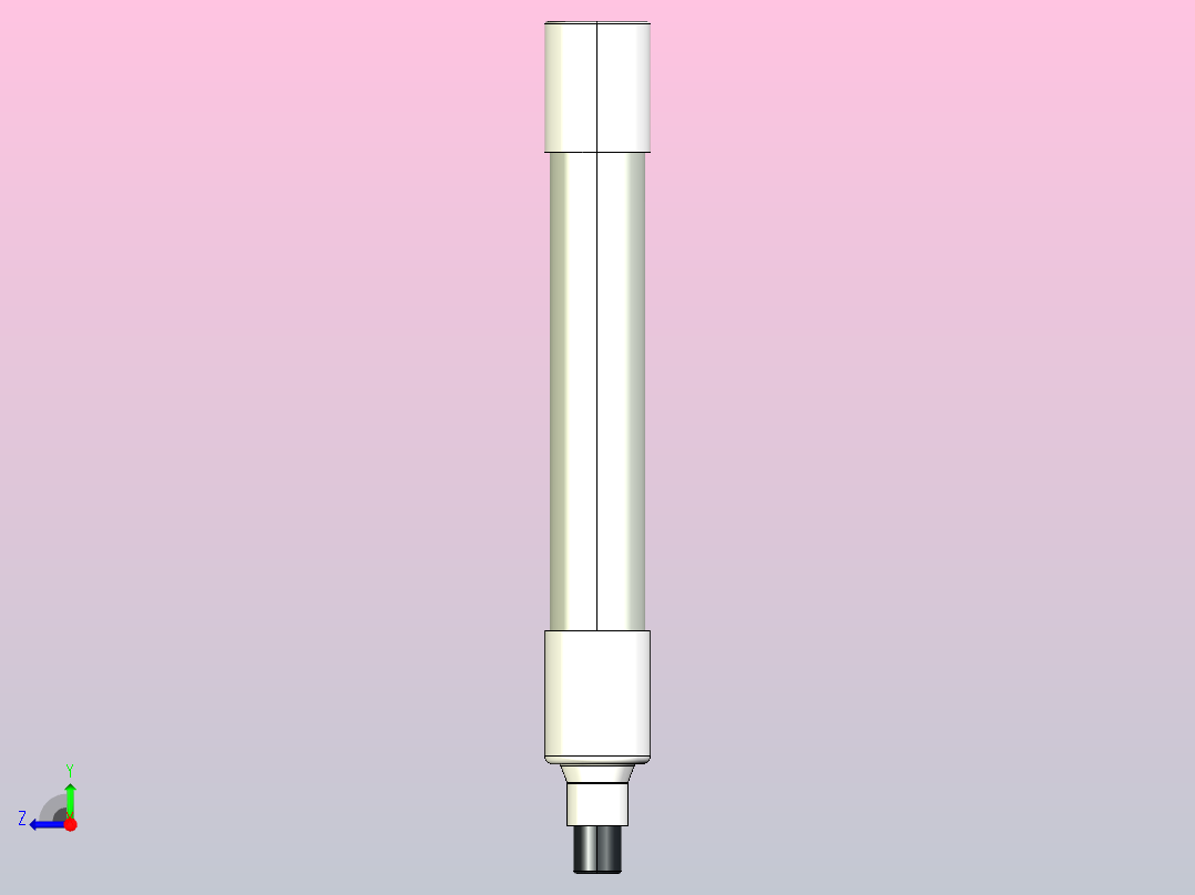 RX-1500信号熔断器-熔断体三维模型 202203右视图