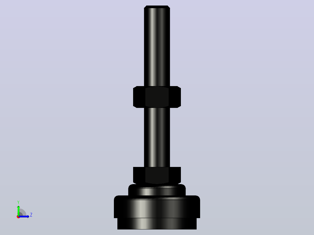 脚杯WAK03-D40-M12-L75左视图