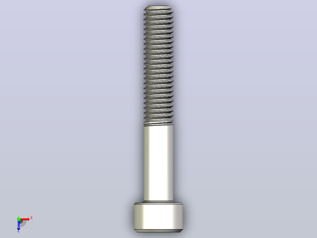 DIN_EN_ISO_4762_M6x40.ipt内六角螺钉俯视图