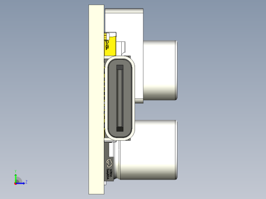 QC4.0 QC3.0 Type-C USB PD65W快速充电适配器模块左视缩略图
