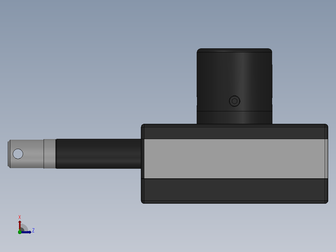 JDLX-100A拉线编码器_JDLX-100A前视图