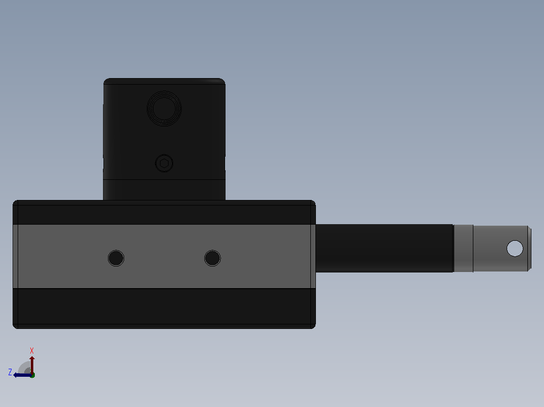 JDLX-100A拉线编码器_JDLX-100A后视图