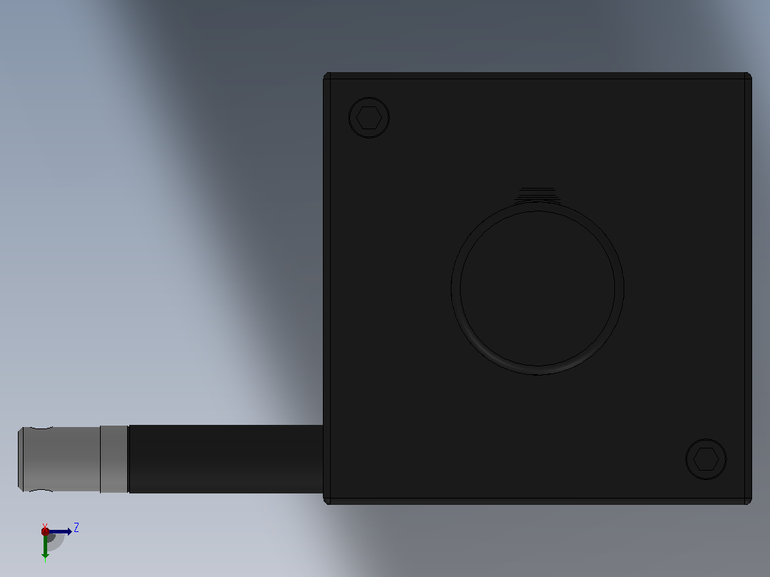 JDLX-100A拉线编码器_JDLX-100A俯视图