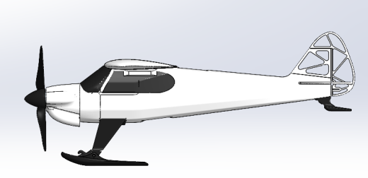 遥控 3D 打印模型飞机缩略图