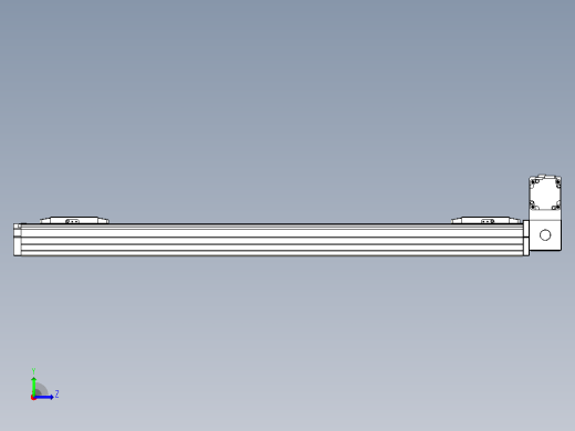 皮带直线轴双滑块型TPA-GCBS-80-P60-L325-RU-M20-N3左视缩略图