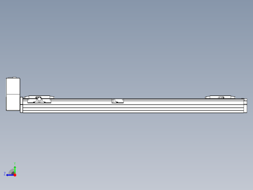 皮带直线轴双滑块型TPA-GCBS-80-P60-L325-RU-M20-N3右视缩略图