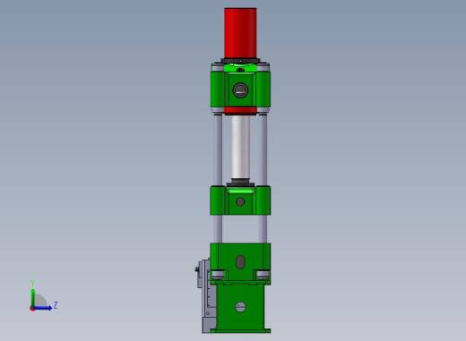 A27-四柱油压机左视缩略图