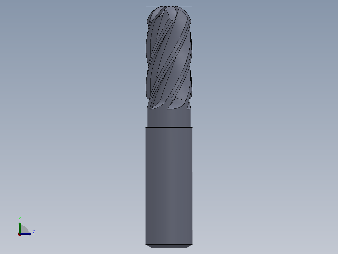 铣刀洗刀钻头机床刀具花键铣削刀具2010左视图