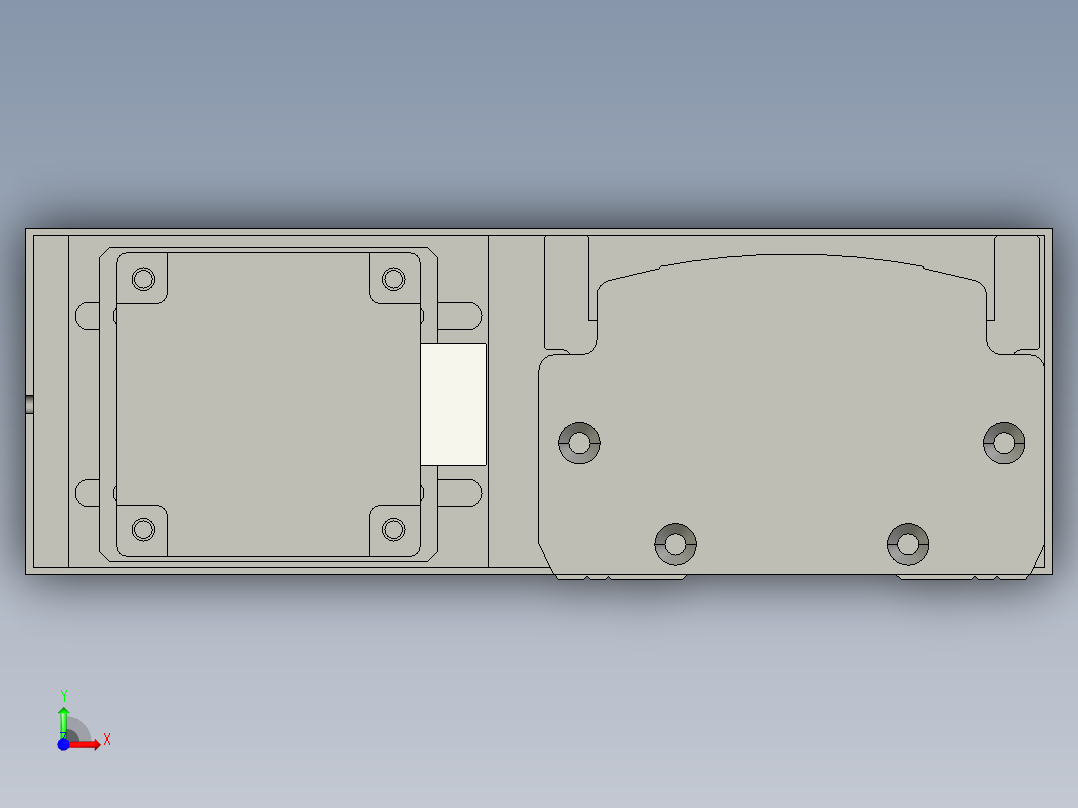 CCTL模组螺杆系列-TL100-BR前视图