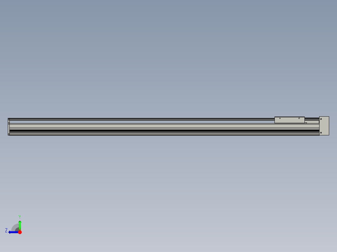 CCTL模组螺杆系列-TL100-BR右视图