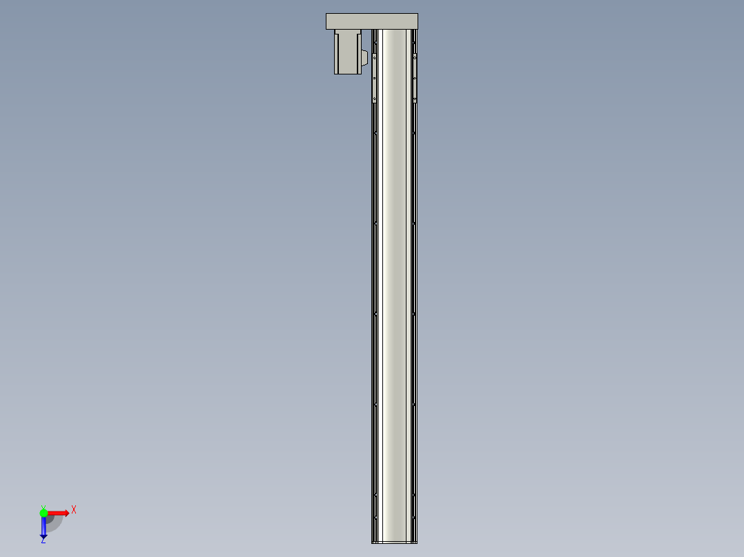 CCTL模组螺杆系列-TL100-BR俯视图