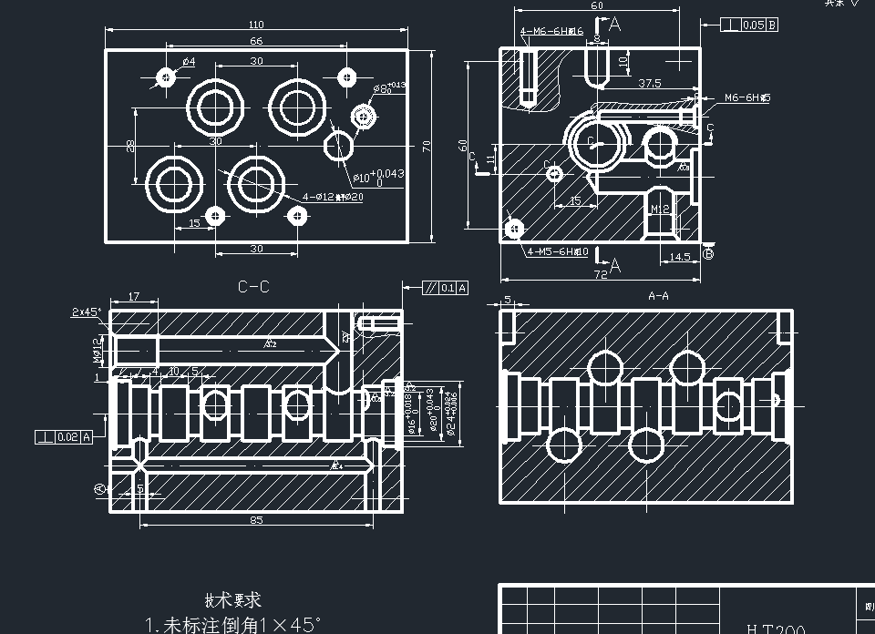电磁阀体中心孔组合机床、机床总体工位布置和钻、扩、铰工位液压系统设计