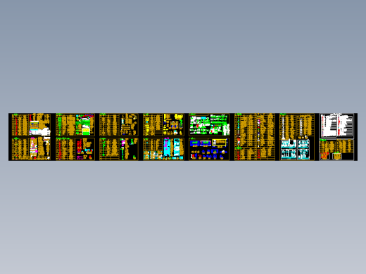 C2061-超全弱电智能化图库系统图例图块CAD
