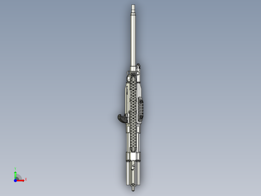 螺栓抽油器,前视图