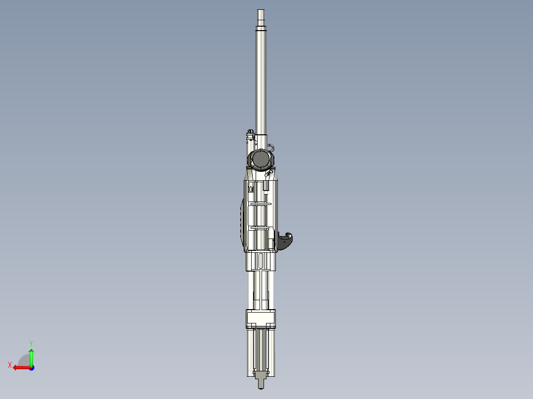 螺栓抽油器,后视图
