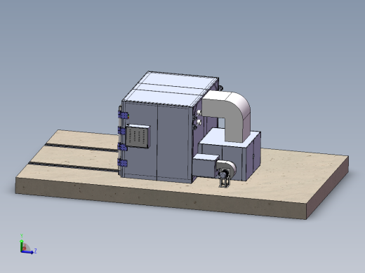 大型双开门燃气烤箱
