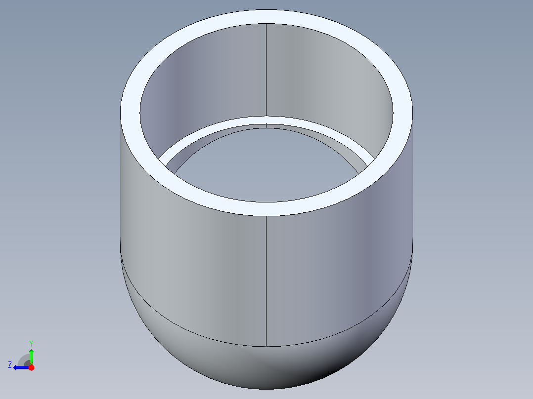 CPVC管件08-Sch80_45Elbow_SxS_9817-040 _4in右视图