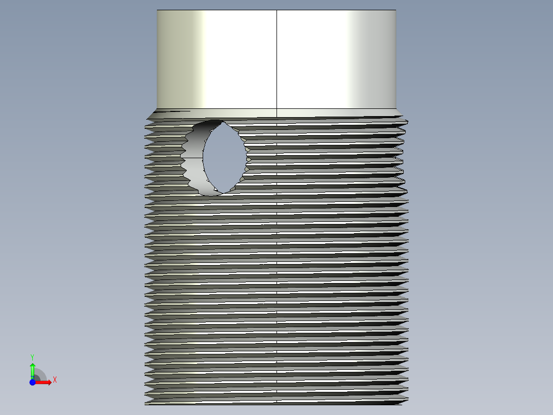 型材-CUTTING BUSH EXAMPLE前视图