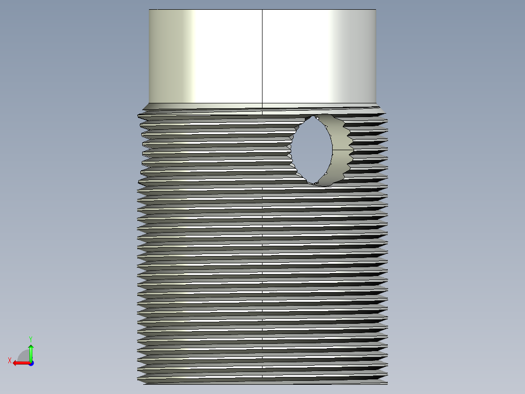 型材-CUTTING BUSH EXAMPLE后视图