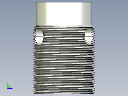 型材-CUTTING BUSH EXAMPLE左视缩略图