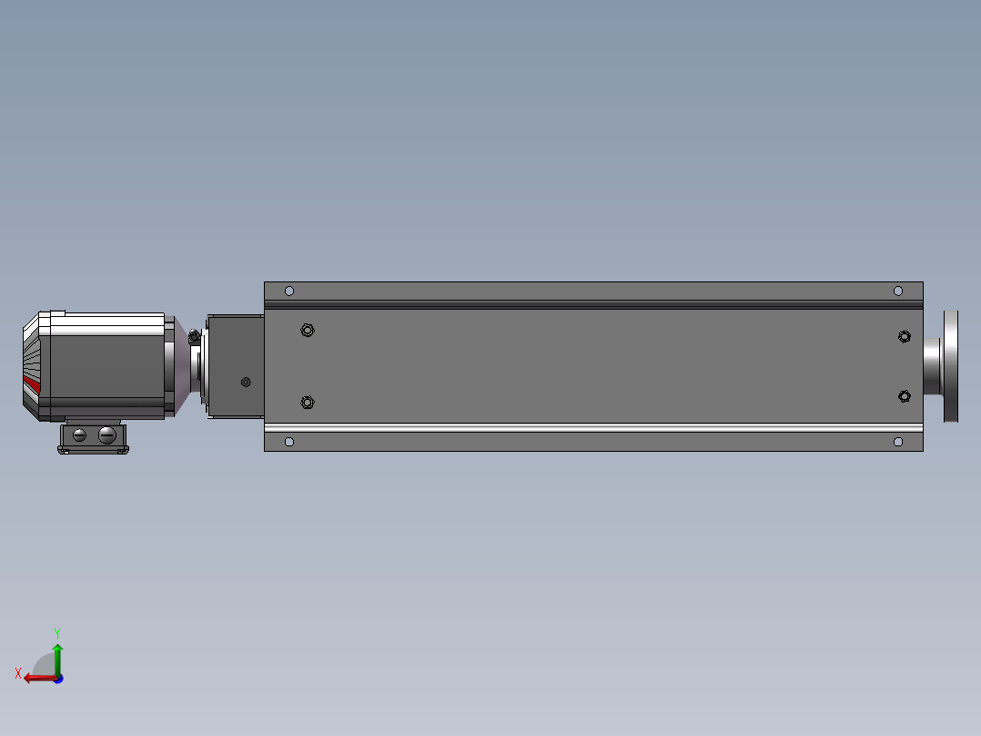 耐驰螺杆泵NM038后视图