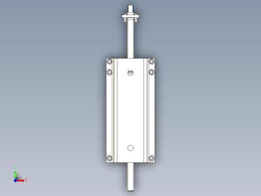 TD75型带式输送机螺旋拉紧装置 TD4D1前视缩略图