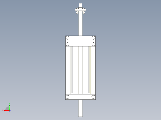 TD75型带式输送机螺旋拉紧装置 TD4D1后视缩略图