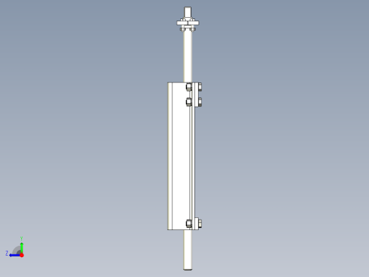 TD75型带式输送机螺旋拉紧装置 TD4D1右视缩略图