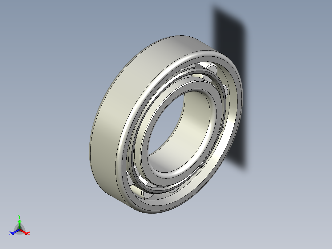 轴承-Bearing_20x40x10.stp主视图