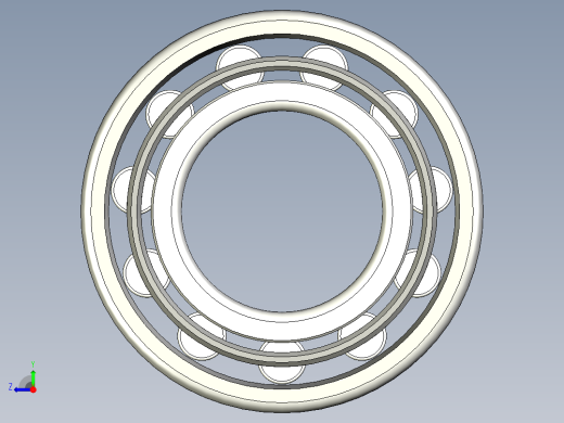 轴承-Bearing_20x40x10.stp右视缩略图
