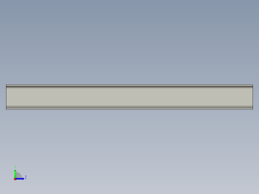 各种工字钢左视缩略图