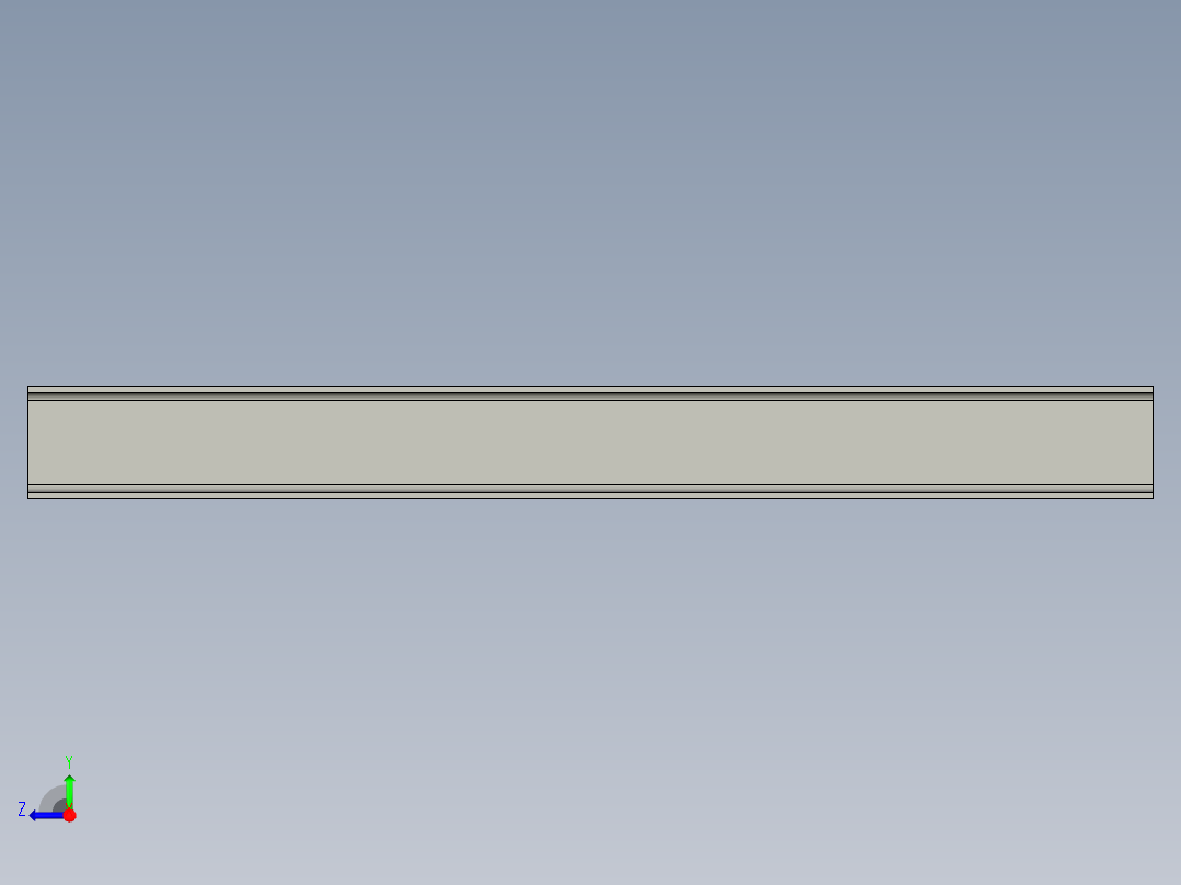 各种工字钢右视图
