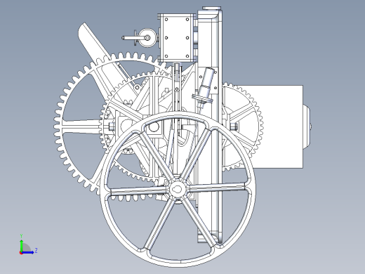 甘蔗榨汁机左视缩略图