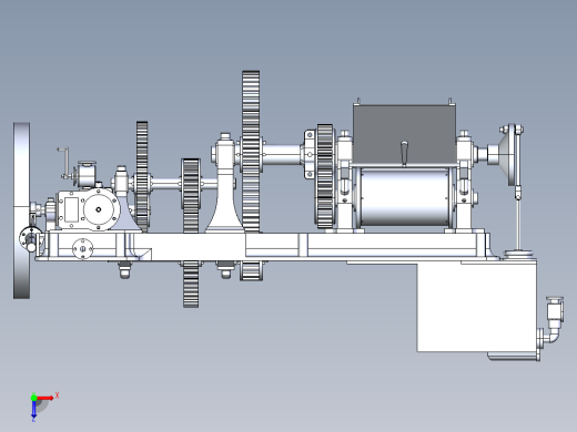 甘蔗榨汁机俯视缩略图