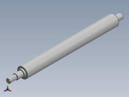 物料回流双层辊道正等轴测缩略图