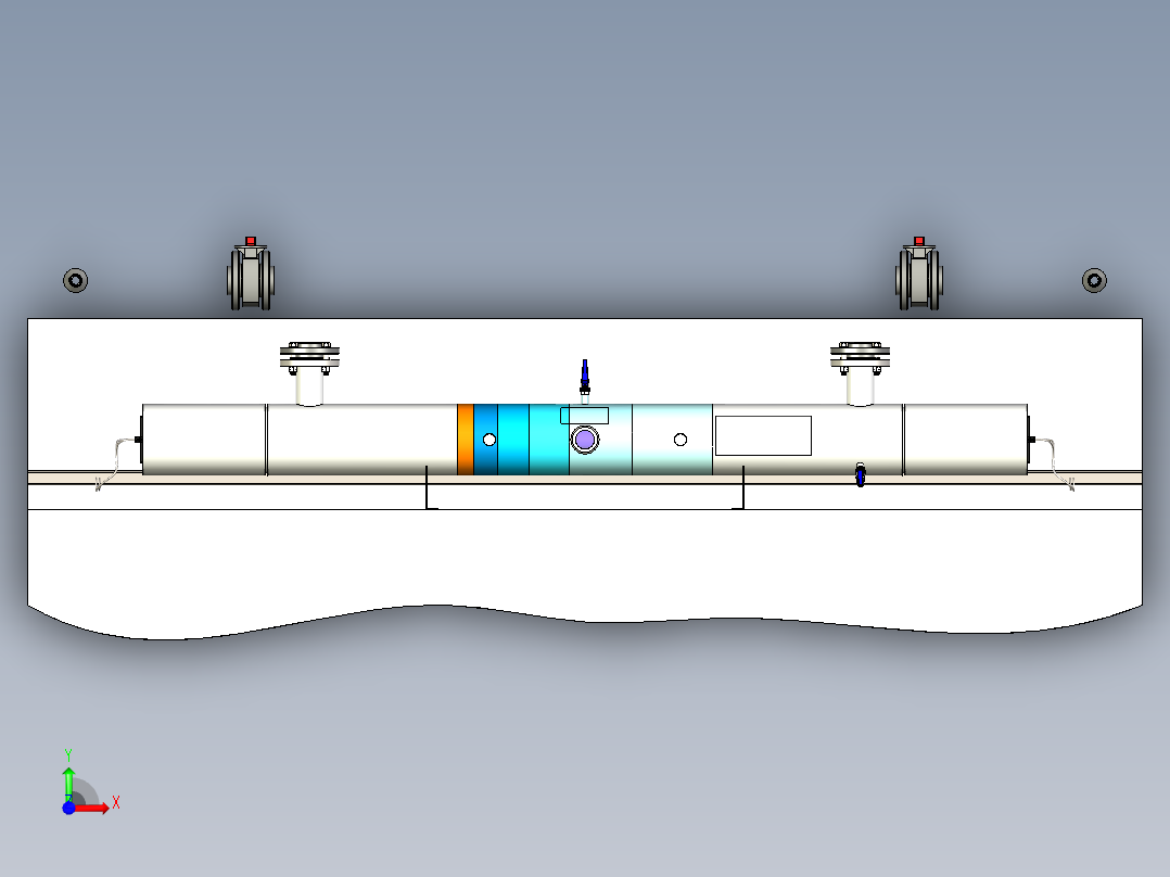 B2004027-紫外线反应器 MUV300前视图