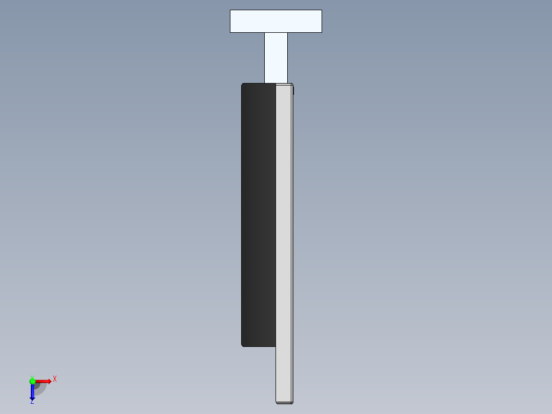 货架、5个人工装配线的物料架俯视图