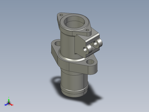 空气阀正等轴测缩略图