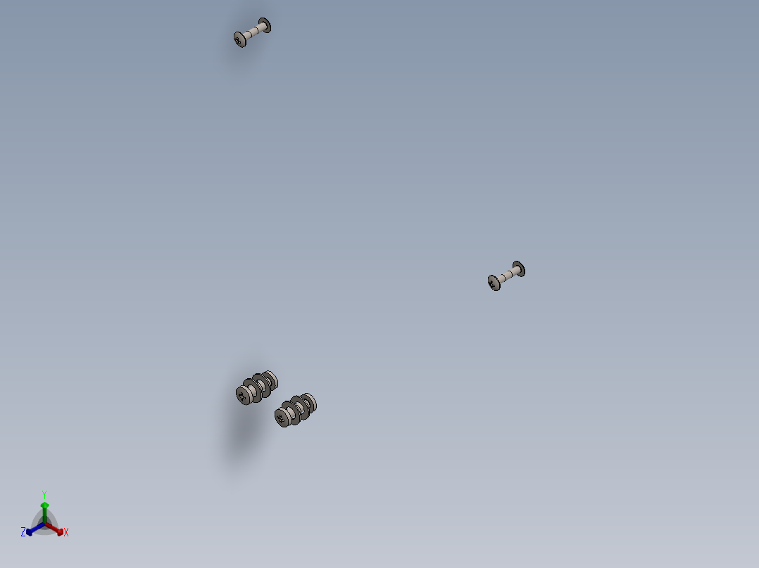 折叠刀、刀 (11)正等轴测图