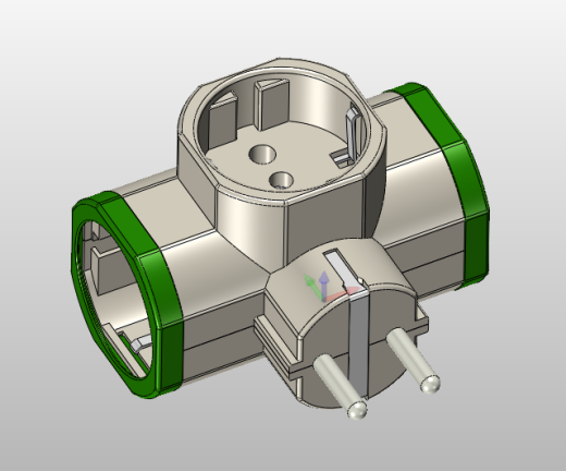 三通插头适配器缩略图