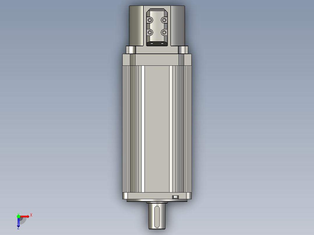 60-90-Z系列伺服电机80ST-M02430Z1俯视图