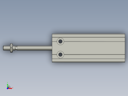 MD10x25S切刀上下气缸前视缩略图
