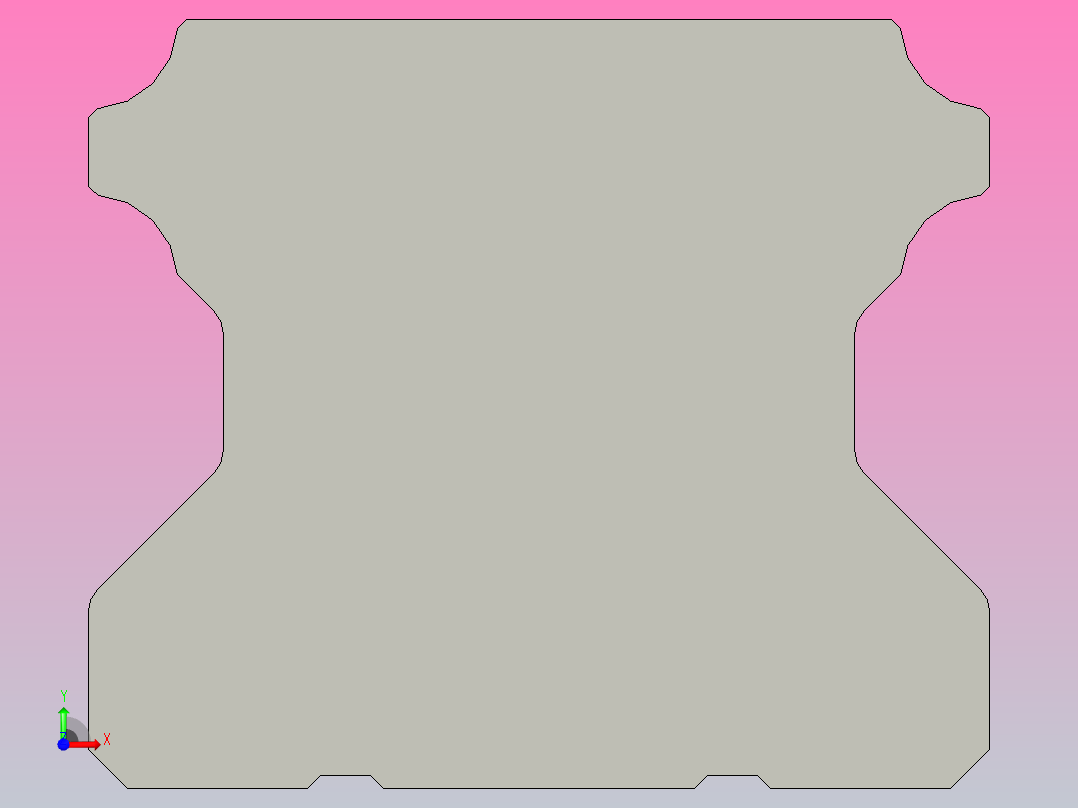 直线导轨HGR35前视图