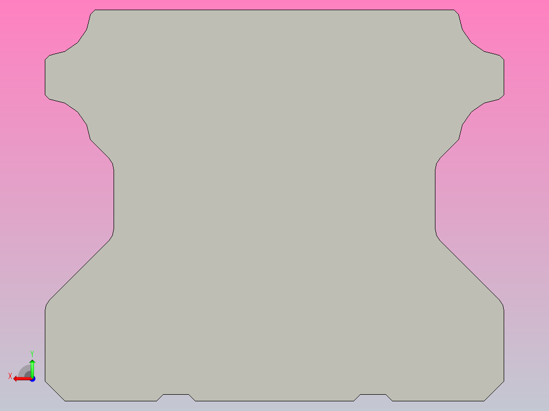 直线导轨HGR35后视图