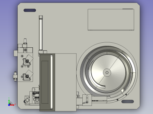 Luxottica眼镜埋钉小件振动盘前视缩略图