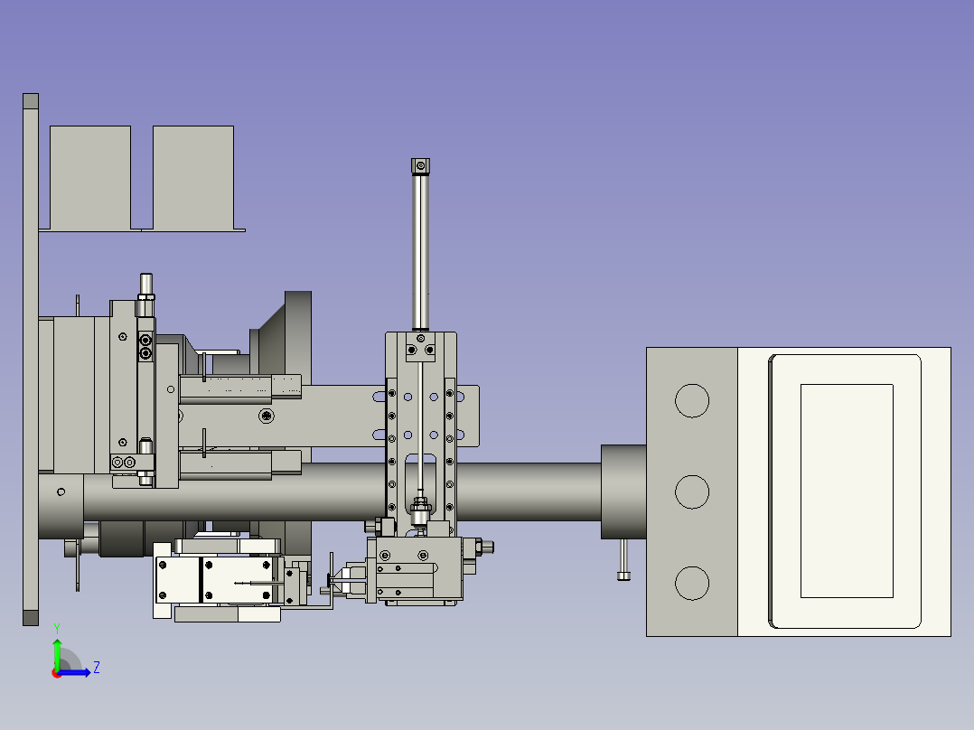 Luxottica眼镜埋钉小件振动盘左视图