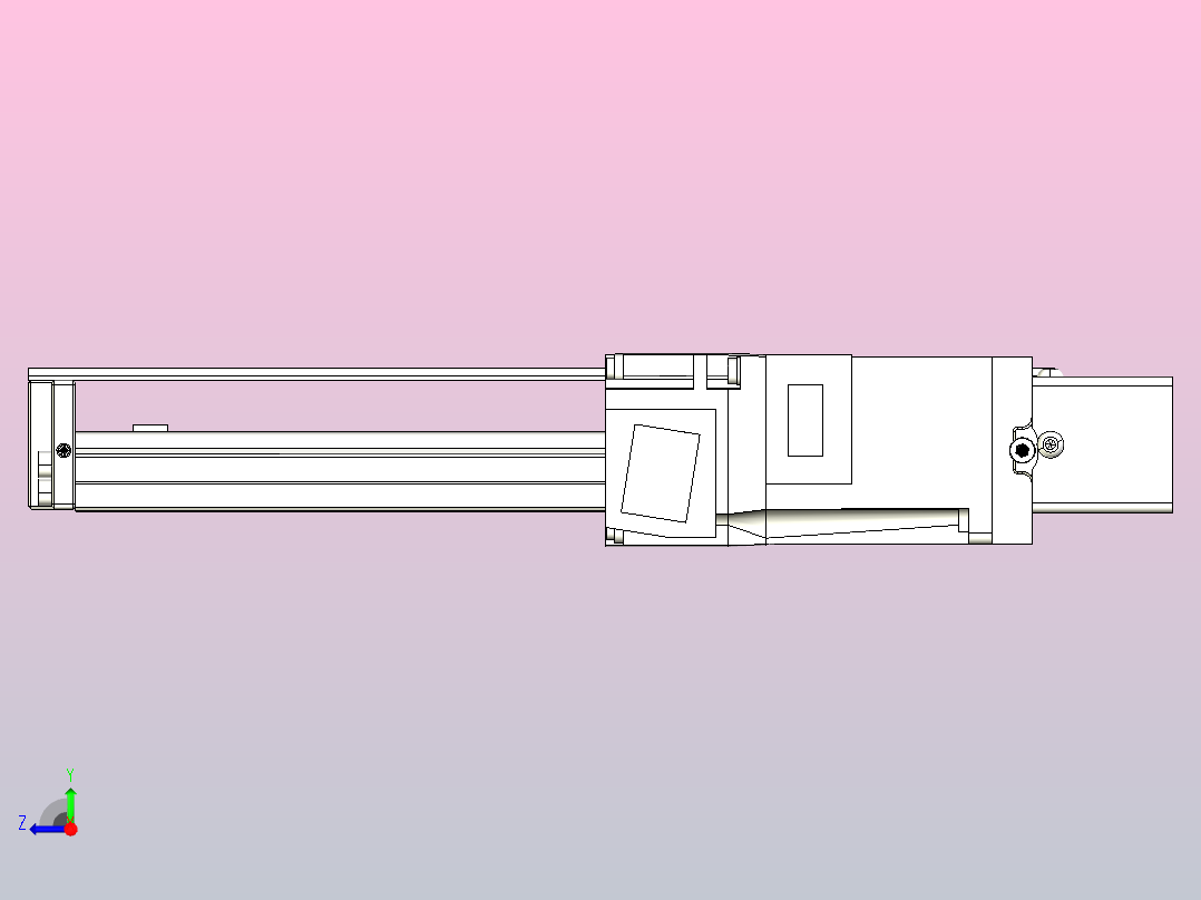 钢基模组TPA-KNR-4002C-200A1-MR-H1S1右视图