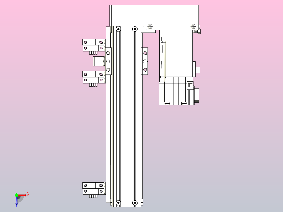 钢基模组TPA-KNR-4002C-200A1-MR-H1S1俯视图