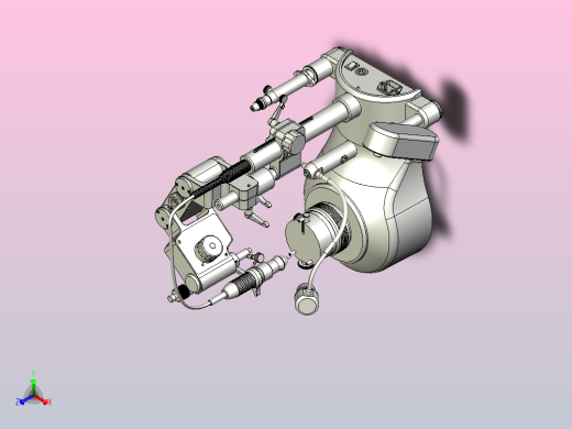牙科铣床3D模型三维建模图纸