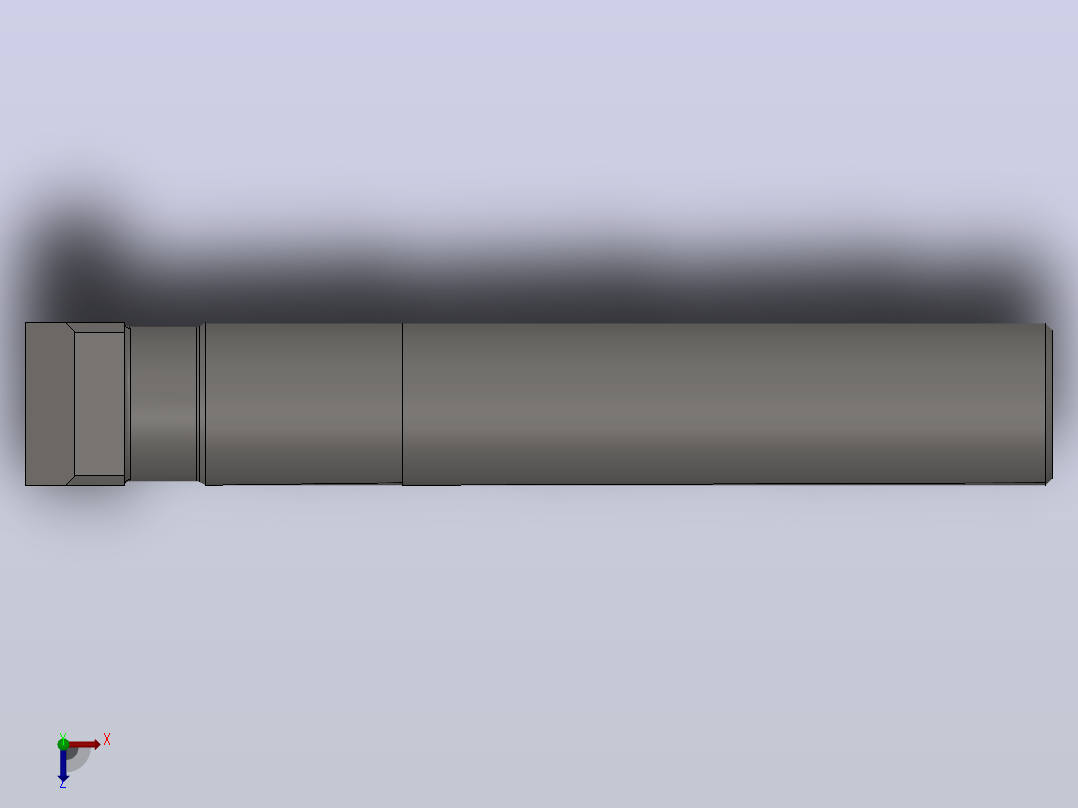 T型头地脚螺栓_M140×6×800俯视图